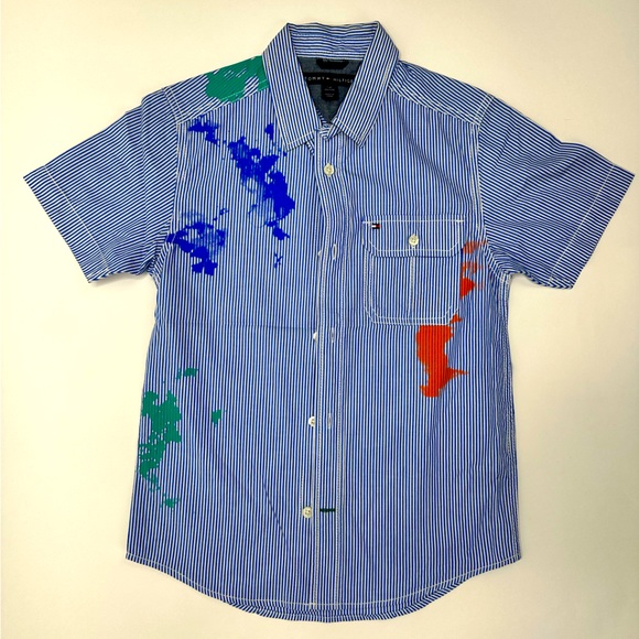 Tommy Hilfiger | Shirts & Tops | Big Kids Tommy Hilfiger Button Down ...